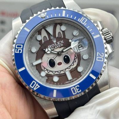 Clean Factory Rolex & Labubu Submariner Blue 40mm 3135 Movement Men/Women Watch